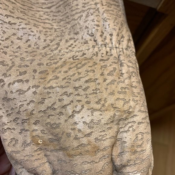 Women's leather overcoat with fur collar J Percy for Marvin Richards - Picture 4 of 7